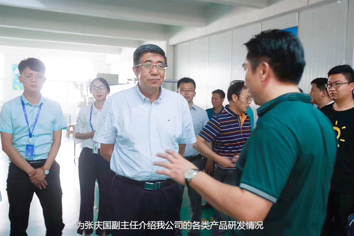 國家應(yīng)急管理部及湖北省廳領(lǐng)導(dǎo)蒞臨武漢市騰亞科技有限公司參觀指導(dǎo)工作